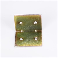 鎳色鐵角碼，家具鐵角碼60*40*40*2.0
